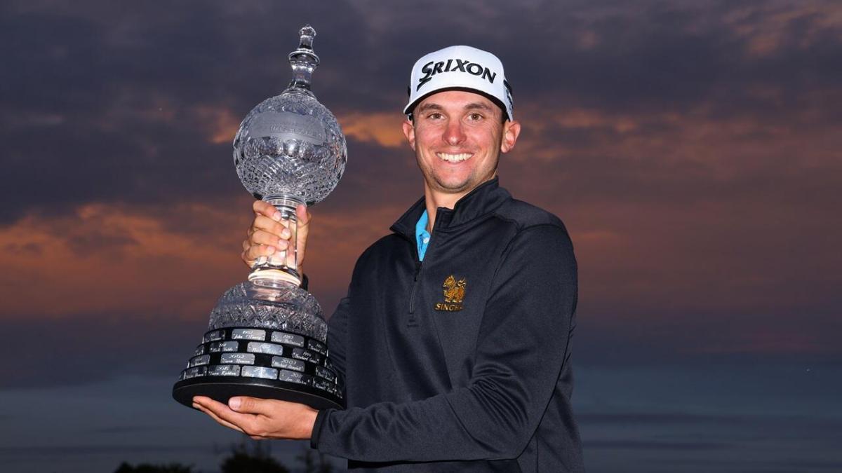 Golfer John Catlin